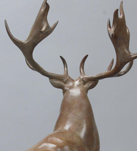 Elk - Bronze ornament handmade home and office decoration deer