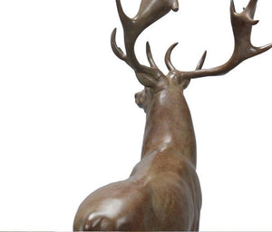 Elk - Bronze ornament handmade home and office decoration deer