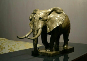 Elephant - bronze crafts bronze ornament handmade home and office decoration