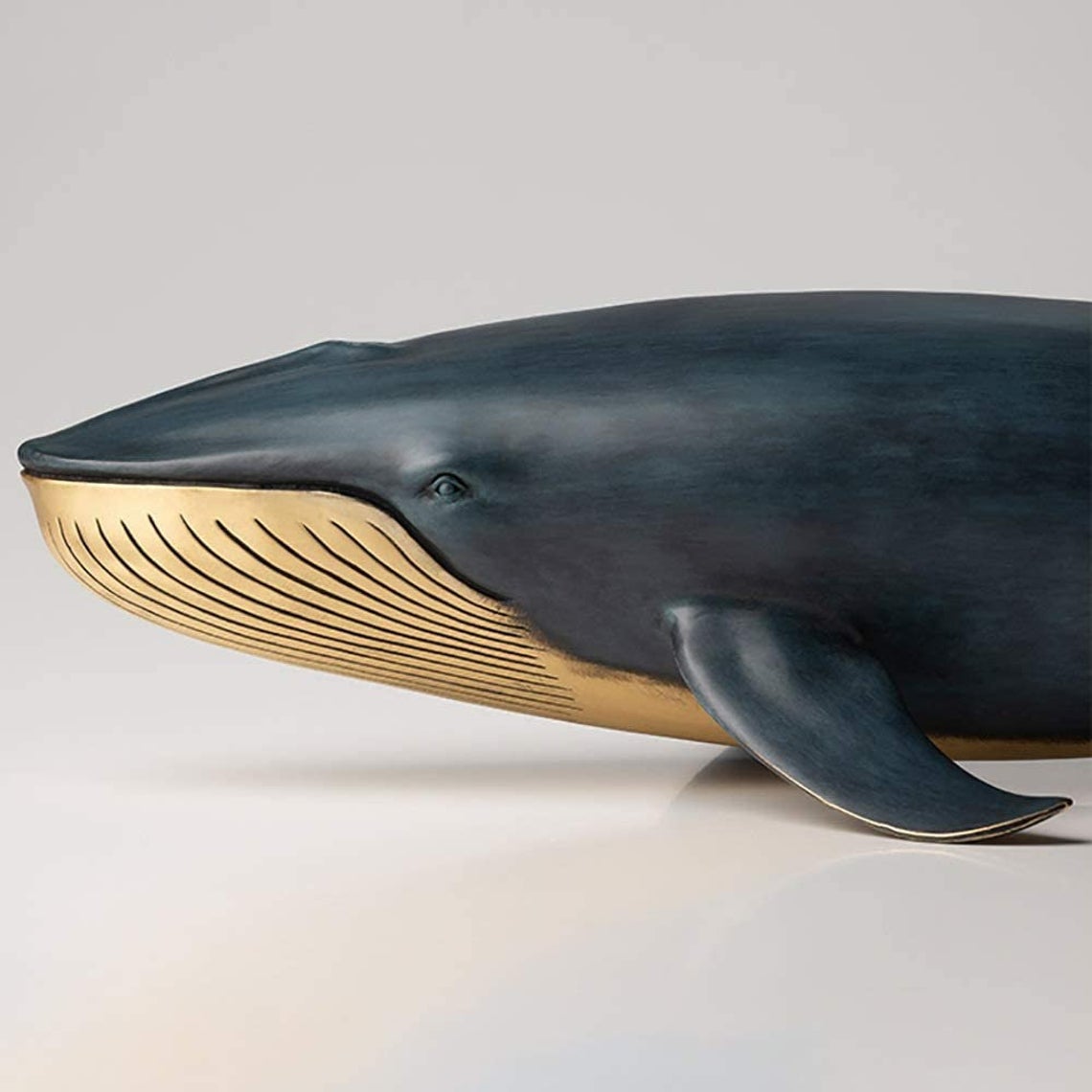 Whale - brass crafts brass ornament handmade home and office decoration