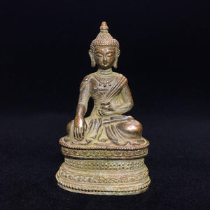 Chinese Tibet Buddha Bronze statue old copper Guanyin statue